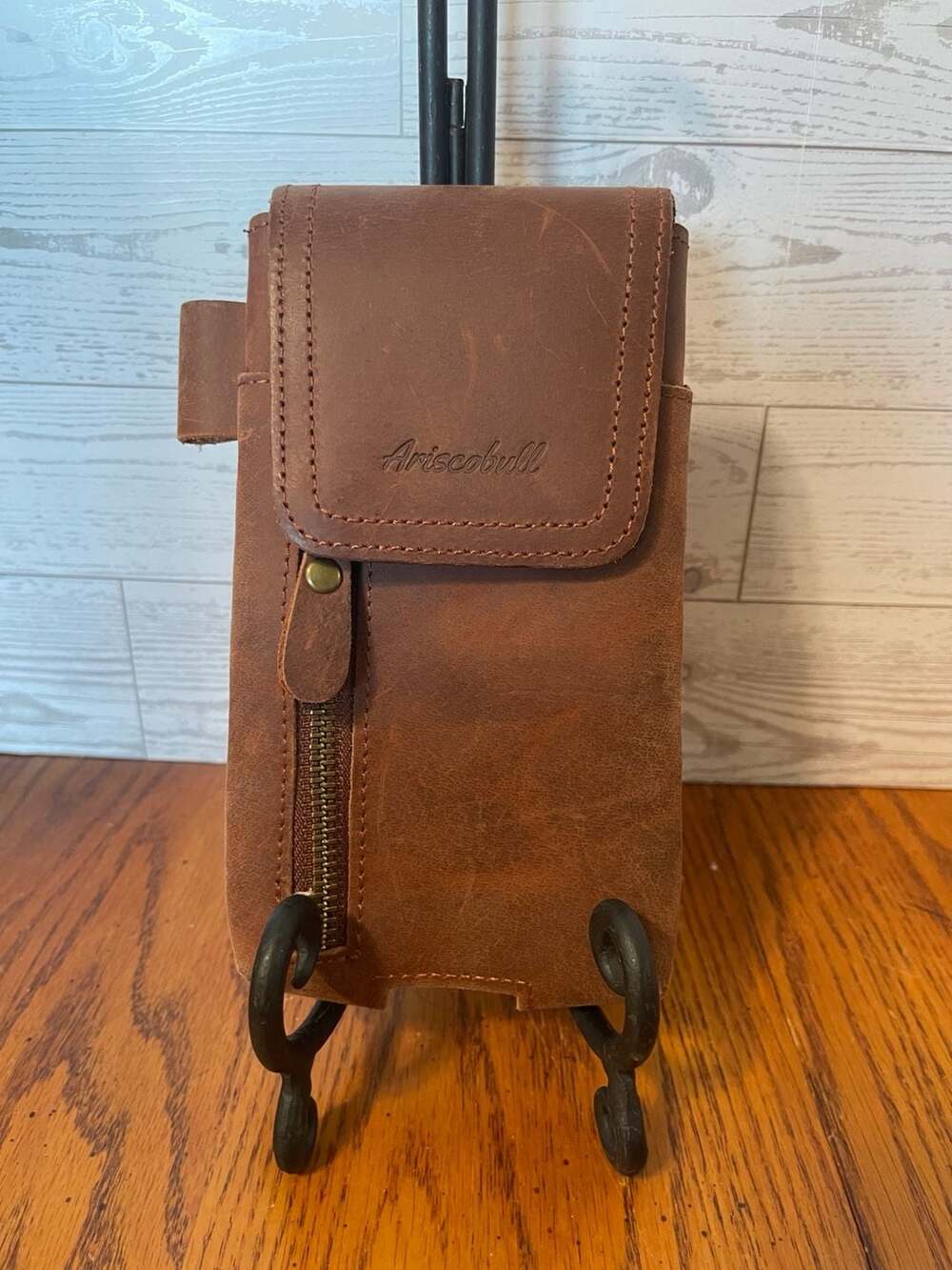 Ariscobull Leather Smartphone Belt Pouch Holster